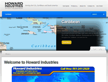 Tablet Screenshot of howardindustries.biz