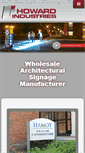 Mobile Screenshot of howardindustries.com